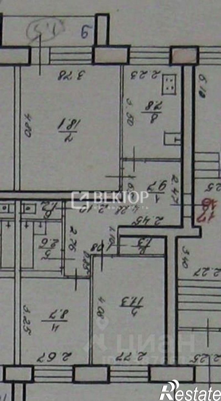 3-комн квартира ул Береговая, 22А,  д. 22А