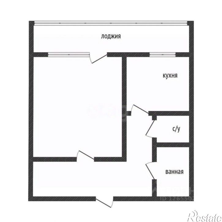 1-комн квартира ул Индустриальная, 24а,  д. 24а
