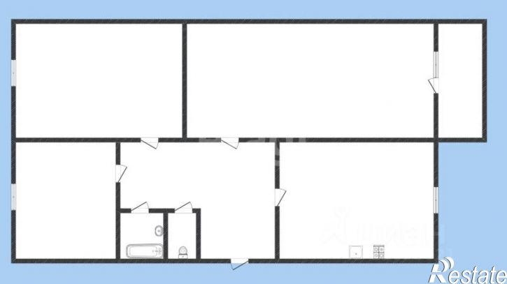 3-комн квартира ул "Северной правды", 35,  д. 35