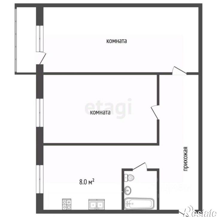 2-комн квартира мкр Паново, 16,  д. 16
