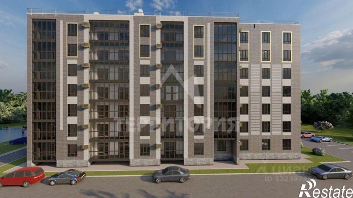 1-комн квартира в новом доме ул Полянская, 55,  д. 55