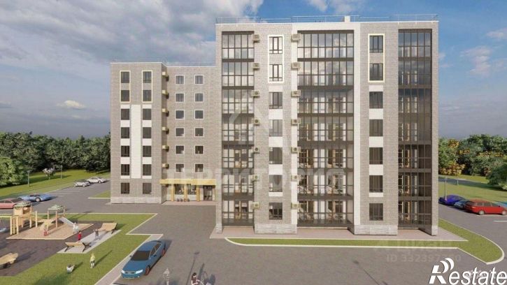 1-комн квартира в новом доме ул Полянская, 55,  д. 55