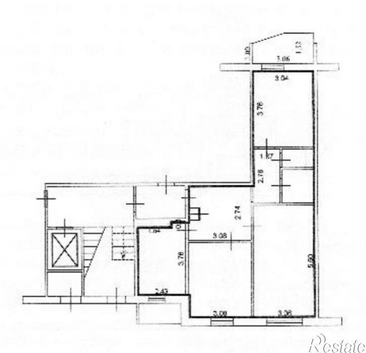 3-комн квартира ул Свердлова, 80,  д. 80