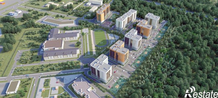 1-комн квартира в новом доме ул Валентины Плетневой, 3,  д. 3