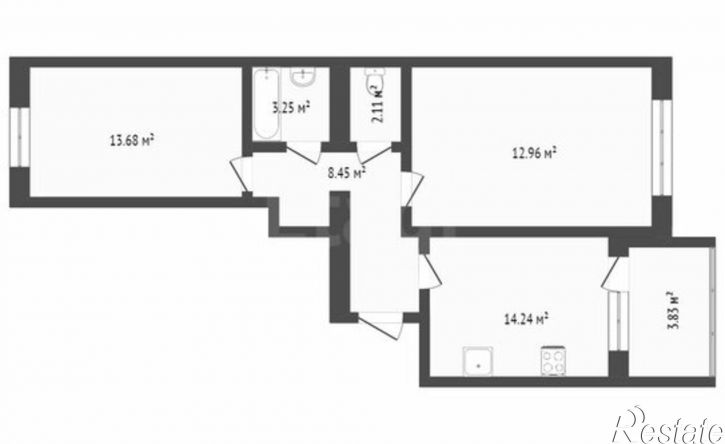 2-комн квартира ул Свердлова, 35 2,  д. 35 2,  к. 2