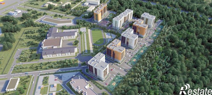 2-комн квартира в новом доме ул Валентины Плетневой, 3,  д. 3