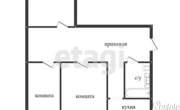 3-комн квартира ул Симановского, 79,  д. 79