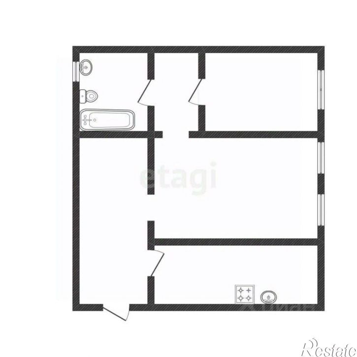 2-комн квартира Некрасовское шоссе, 34а 2,  д. 34а 2,  к. 2