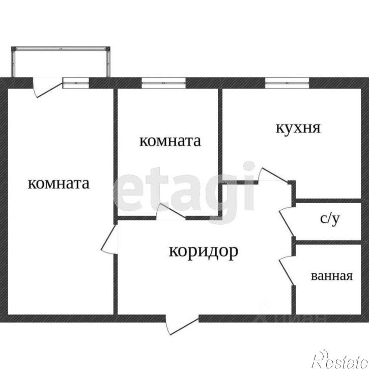 2-комн квартира ул Катушечная, 23,  д. 23