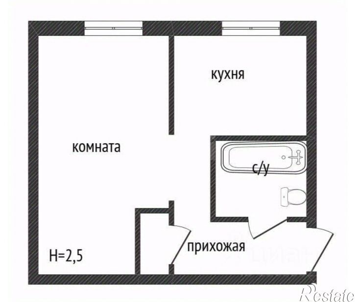 1-комн квартира мкр Черноречье, 13,  д. 13