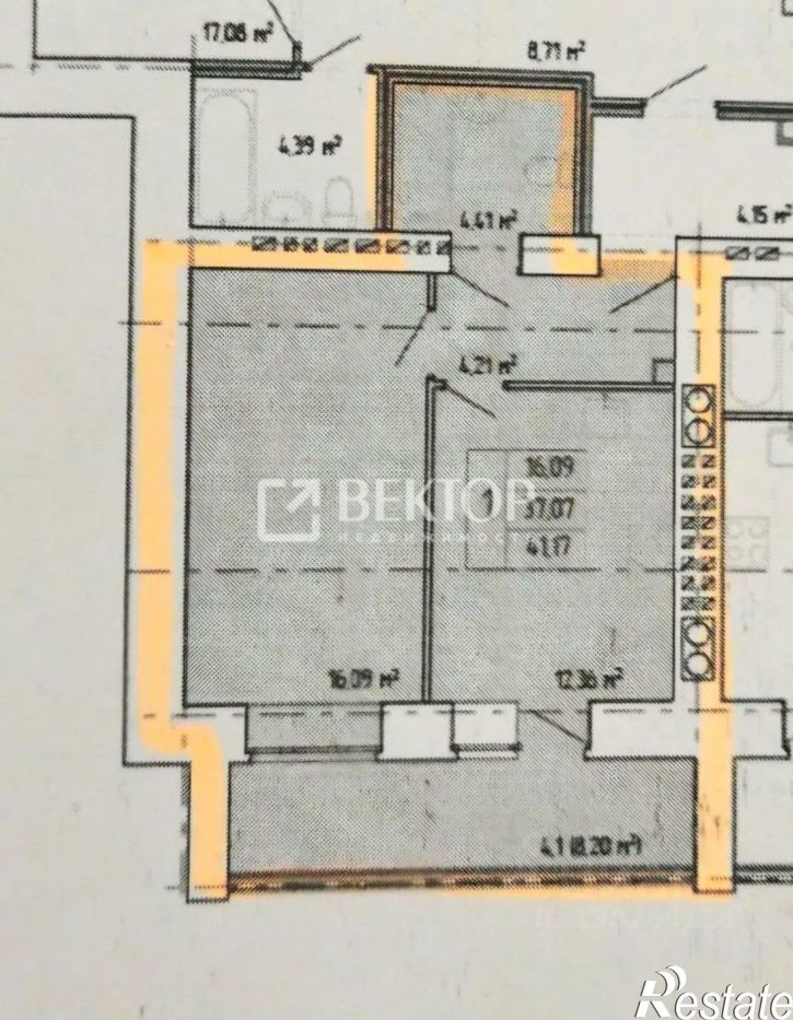 1-комн квартира ул Самоковская, 2,  д. 2