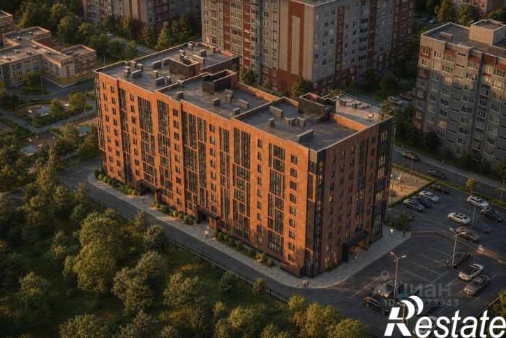 1-комн квартира в новом доме улица Машиностроителей, 35,  д. 35