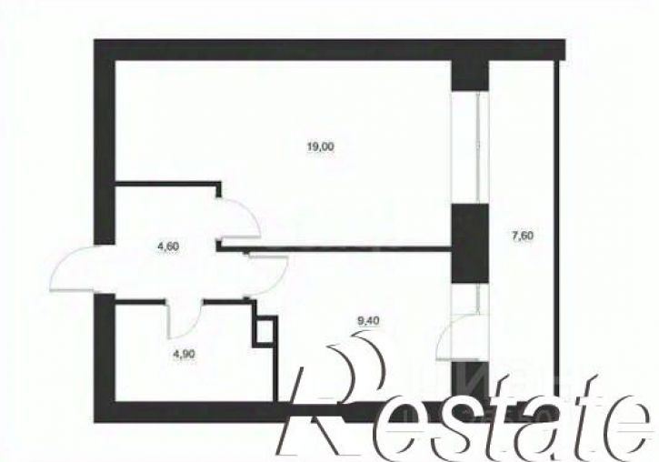 1-комн квартира Южный проезд, 4,  д. 4