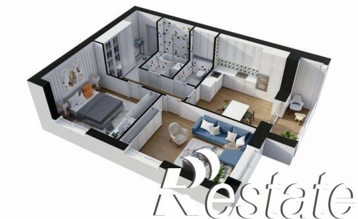 2-комн квартира Магистральная улица, 47 к2,  д. 47 к2