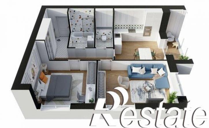 2-комн квартира Магистральная улица, 47 к2,  д. 47 к2