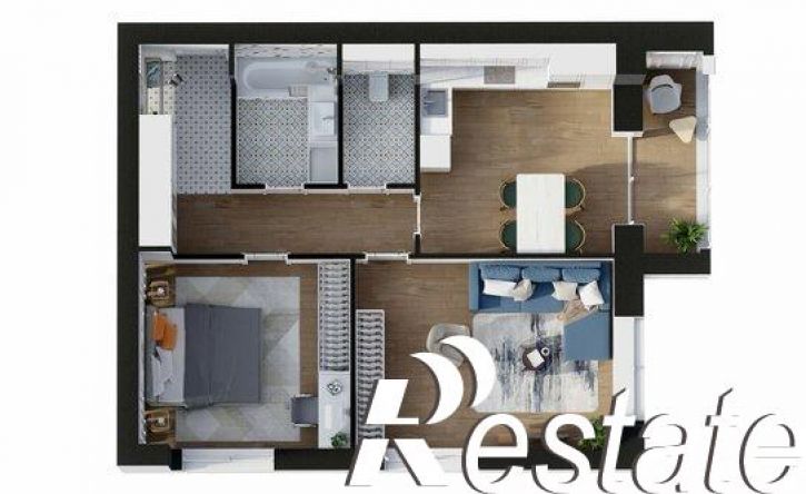 2-комн квартира Магистральная улица, 47 к2,  д. 47 к2