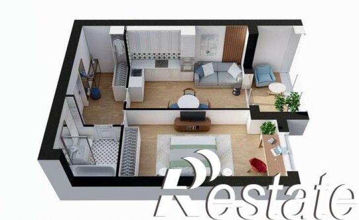1-комн квартира Магистральная улица, 47 к1,  д. 47 к1