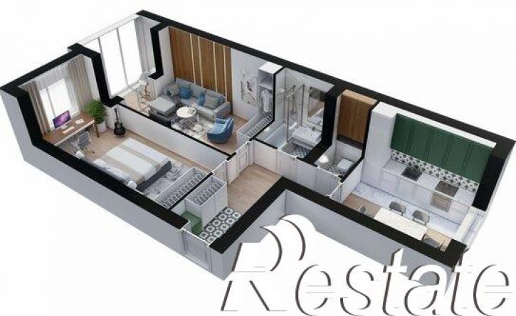 2-комн квартира Магистральная улица, 47 к1,  д. 47 к1