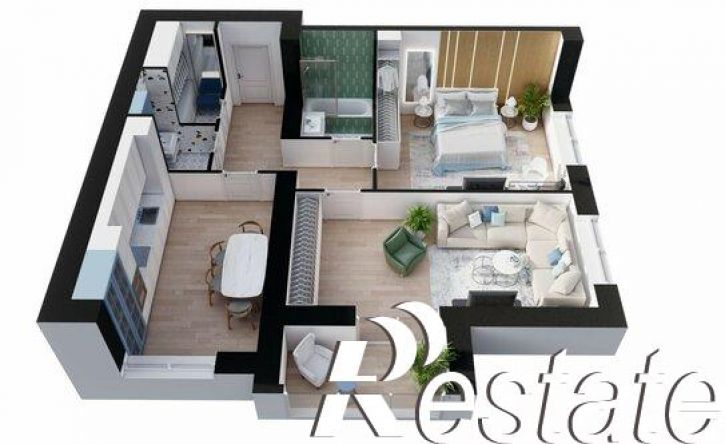 2-комн квартира Магистральная улица, 47 к2,  д. 47 к2