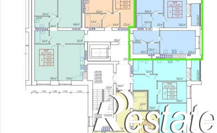 2-комн квартира Магистральная улица, 47 к2,  д. 47 к2