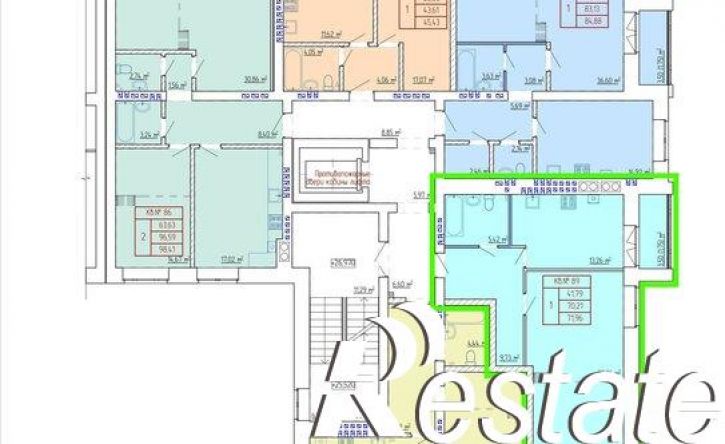 1-комн квартира Магистральная улица, 47 к2,  д. 47 к2