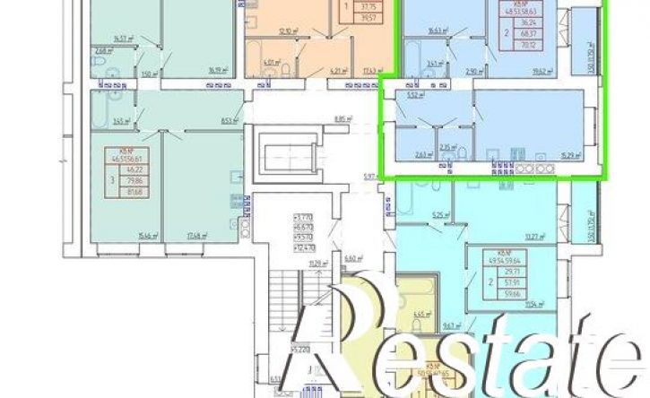 2-комн квартира Магистральная улица, 47 к2,  д. 47 к2
