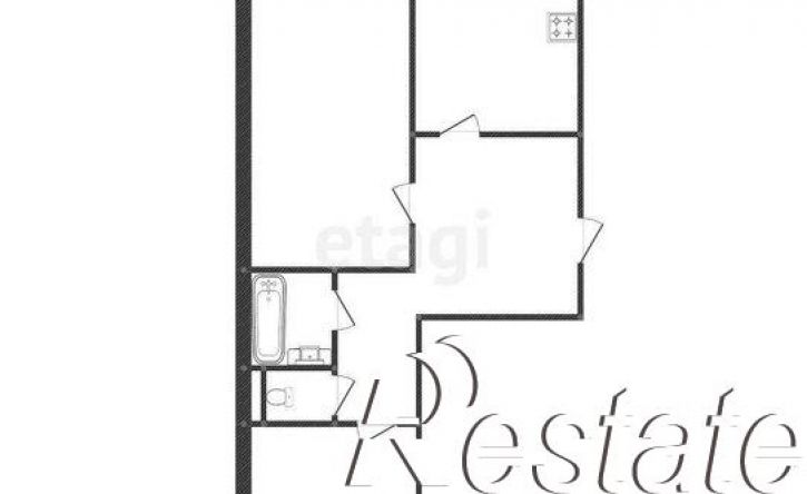 2-комн квартира Индустриальная улица, 22А,  д. 22А