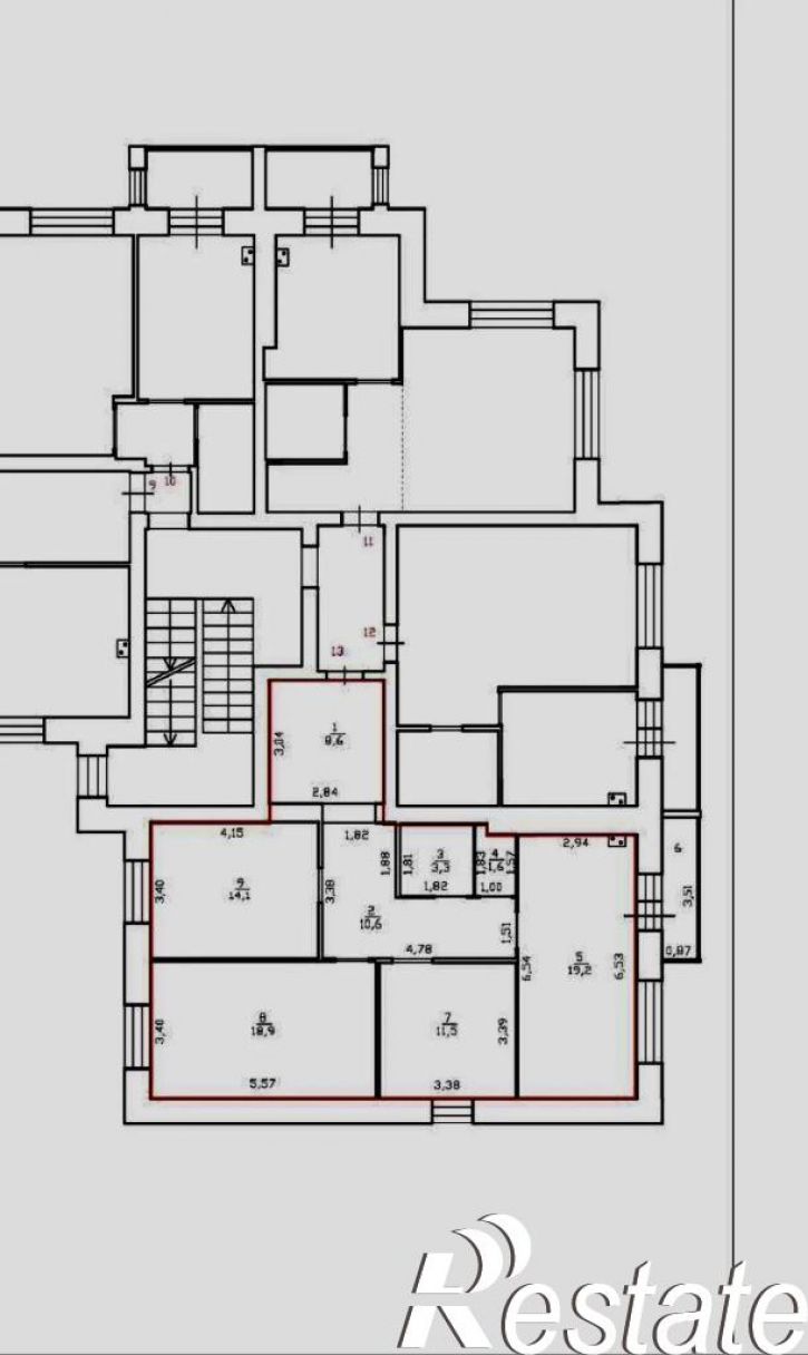 3-комн квартира 8 Марта ул, 55