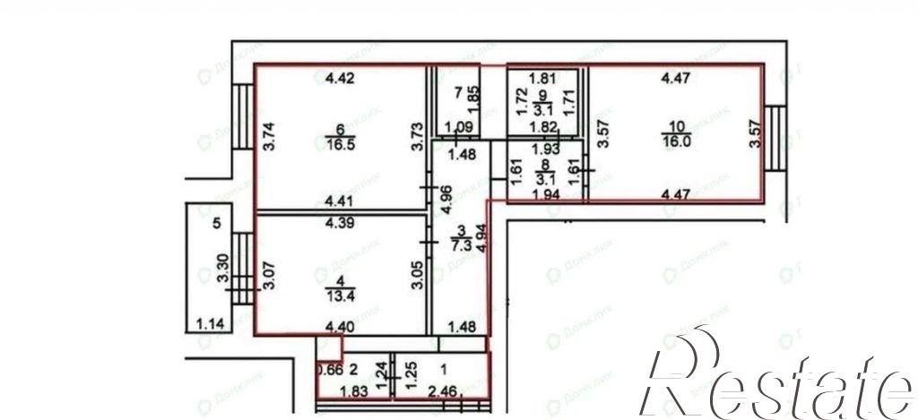 Купить квартиру за 9 100 000 рублей на Ленина ул, 160Гк2