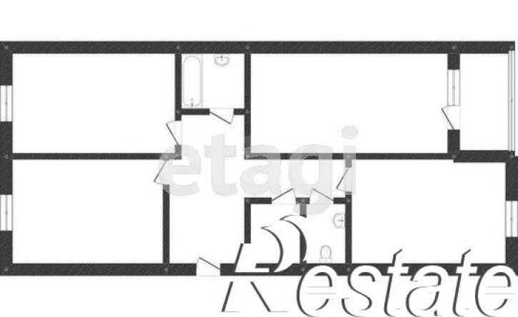 3-комн квартира Кадыевский переулок, 10,  д. 10