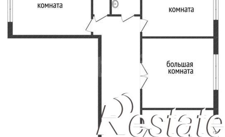 3-комн квартира Ново-Полянская улица, 10,  д. 10